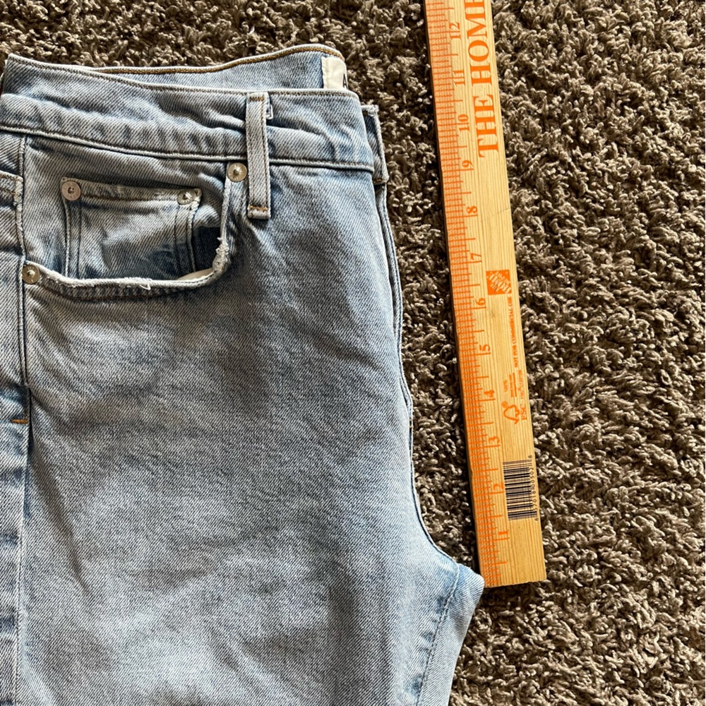 AGOLDE Toni Mid Rise Skinny Jeans in Daylight Size 28 Scenecore Emo Scene Y2K - Picture 10 of 14